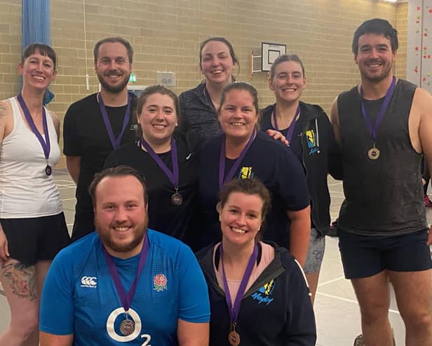 Mixed tournament runners-up Portsmouth Pivotals