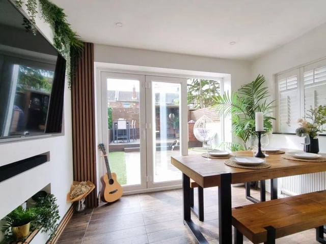 The listing says: "An impressive three bedroom, centre of terrace family home which is situated in the popular residential location yet within easy access of local shopping amenities, bus routes, recreation grounds, catchment for the local schools (subject to confirmation) and commutable road and rail links."