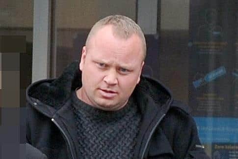 Dean Baigrie, 40, of Taplings Close, Winchester, has been cleared of possession of a firework/flare at a sporting event and throwing a missile onto a football playing area
Picture: (311019-9104)