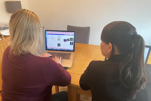 Jade Scotney and Laura Martin, who co-own Rebellion Marketing