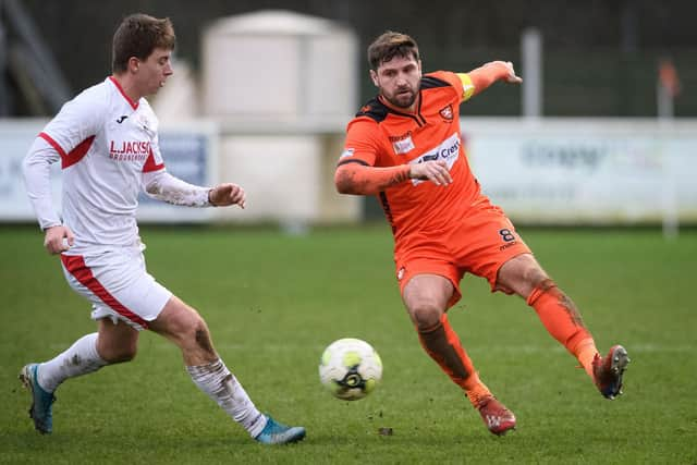 Steve Ramsey, right, has joined Baffins Milton Rovers in a bid to help him regain match fitness.

Picture: Keith Woodland