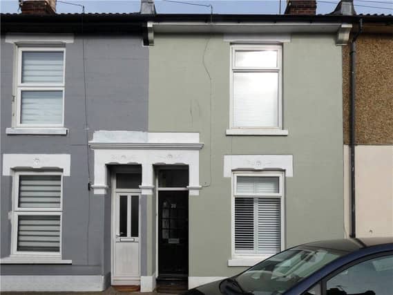 A two bedroom terraced house in Manor Park Avenue, Portsmouth, has gone on sale for £240,000. It is listed by Leaders Sales, Portsmouth.