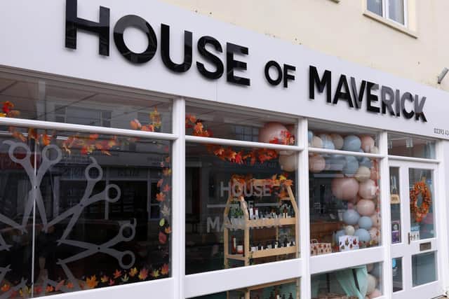 House of Maverick hairdressing salon, High St, Lee-on-the-Solent. Picture: Chris Moorhouse