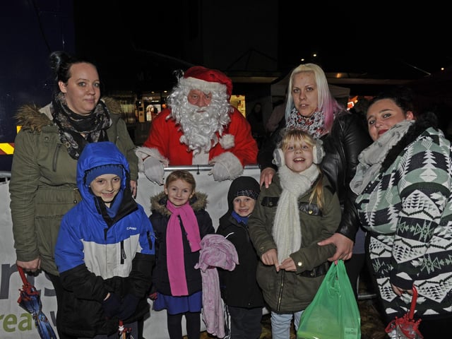 Hundreds of people saw the Christmas lights switch on at Commercial Road, Portsmouth in 2016. Picture Ian Hargreaves (161295-4)