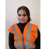 Cydney Archer, an apprentice rolling stock technician at South Western Railway, is studying Level 3 Rail Technician Apprenticeship at Fareham Colleges CEMAST campus