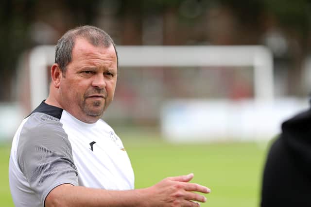 Horndean manager Michael Birmingham. Picture: Chris Moorhouse (jpns 100721-43)