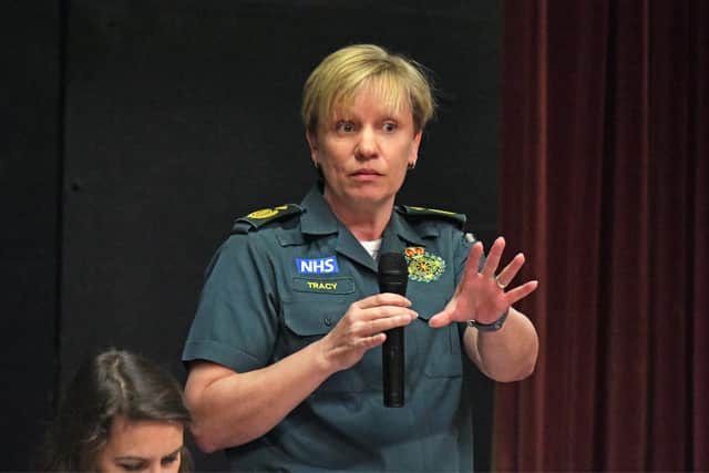 Tracy Redman for South Central Ambulance Service
Picture: Malcolm Wells