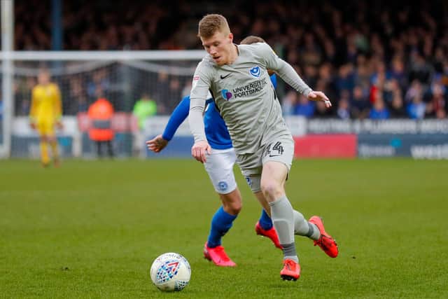 Andy Cannon appeared as a second-half substitute in Saturday's 2-0 loss at Peterborough. Picture: Simon Davies/ProSportsImages
