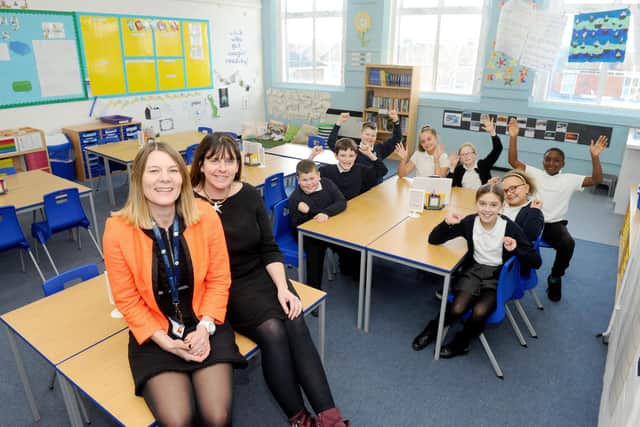 Deputy headteacher headteacher, Sharon Peckham (right), feels the government are taking a chance and hoping for the best with proposed primary school return.
Picture: Sarah Standing