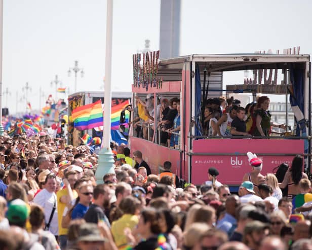 A previous Brighton Pride. Picture: David Parry/ PA Wire