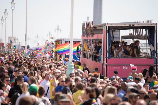 A previous Brighton Pride. Picture: David Parry/ PA Wire