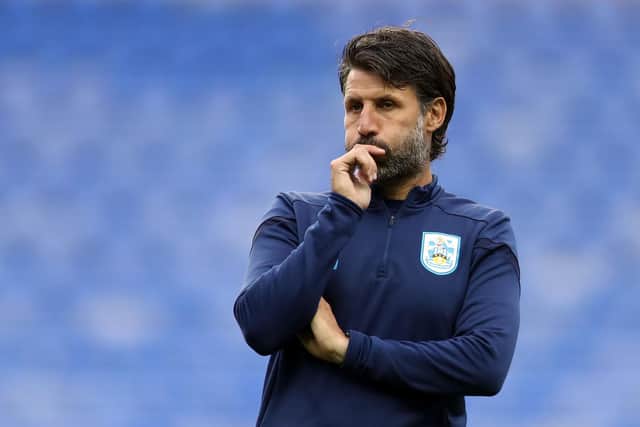 Danny Cowley is expected to be in Pompey's dug-out for Saturday's key clash with Ipswich. Picture: Naomi Baker