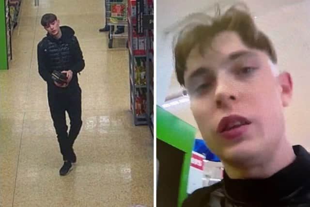 Police want to speak to this man and invite him to the station after a string of thefts in Waterlooville - Waterlooville Precinct and the Wellington Retail Park. Picture: Waterlooville Police.