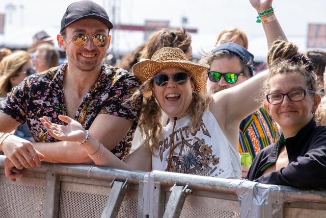 Pictured - Crowds enjoying the atmosphere on Sunday at Victorious Festival Photos by Alex Shute