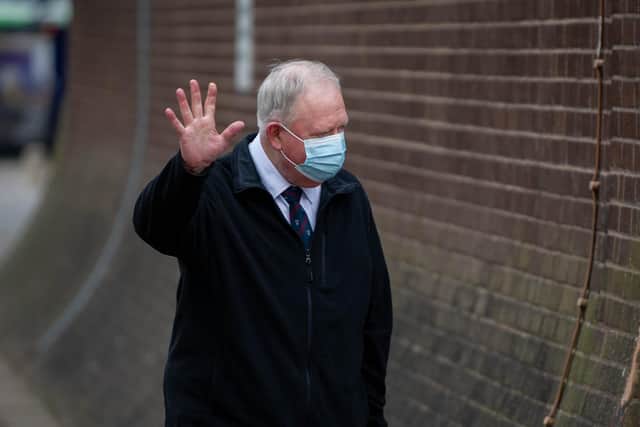 Former choirmaster Mark Burgess, 68, of St Chad's Avenue, Hilsea, is on trial at Portsmouth Crown Court accused of 52 child sex offences on 16 March 2021