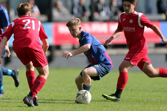 US Portsmouth's Toby Toman. Picture: Chris Moorhouse (111020-31)