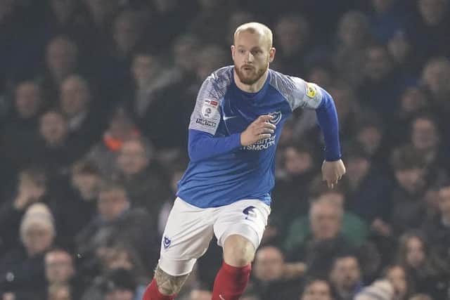 Connor Ogilvie is among 13 Pompey players out of contract at the season's end. Picture: Jason Brown/ProSportsImages