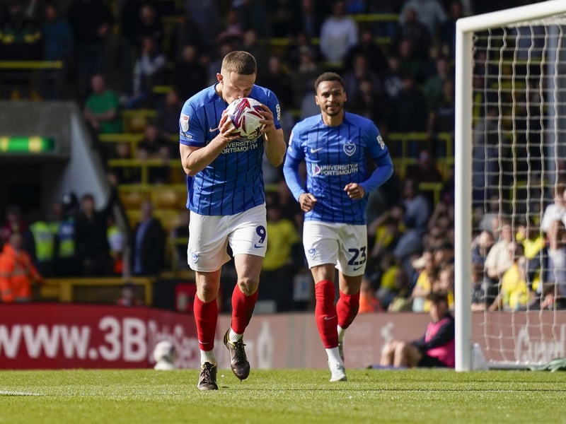 (32 games, 11 goals) His quicker-than-anticipated return following open-heart surgery just three months earlier transformed Pompey’s season. The Blues had won one of their opening 16 games before Bishop’s comeback - and then accrued the ninth-most points over the remainder of the season. Finishing as top scorer for a third straight season, Bishop is pivotal to the team on the pitch and in the dressing room off it. Incredible work-rate, physically a handful, selfless and hugely popular. His maiden Blues hat-trick at Norwich was particularly special.
