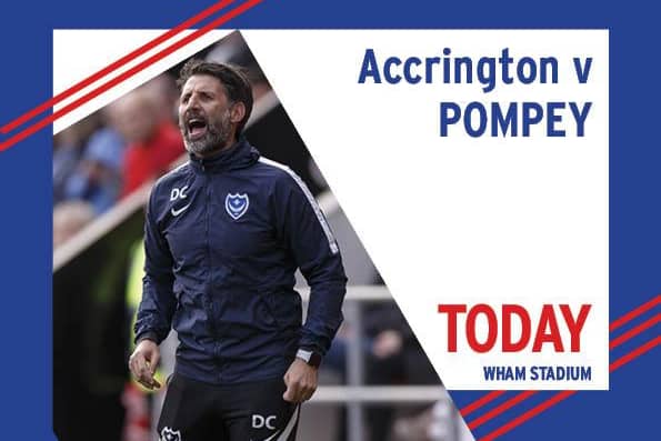 Pompey travel to Accrington in League One