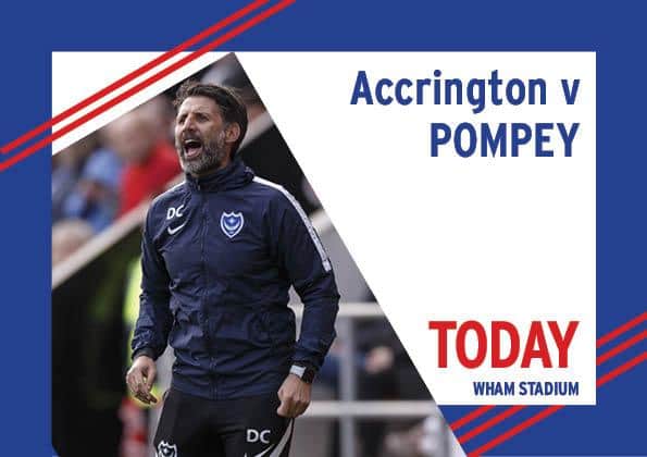 Pompey travel to Accrington in League One