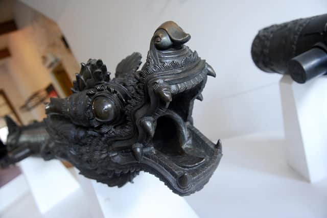 Pictured is: The Art of Artillery gallery. Picture: Sarah Standing (170220-7898)