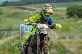 John Stanley in Enduro action in the Lake District last month