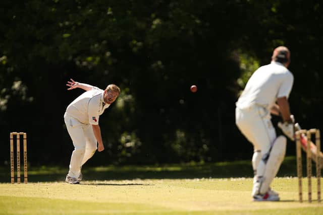 Rowner 1sts bowler Matt Williams. Picture: Chris Moorhouse