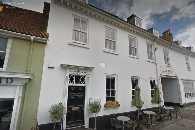 Pulpo Negro, on Broad Street, New Alresford, is in the Michelin Guide with a Bib Gourmand.