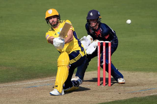James Vince will partner D'Arcy Short at the top of the order in this year's T20 Blast. Picture: Adam Davy/PA Wire.