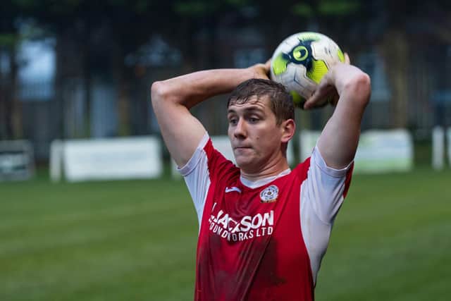 Jack Lee misses Tuesday's visit to former club Moneyfields due to suspension. Picture: Vernon Nash
