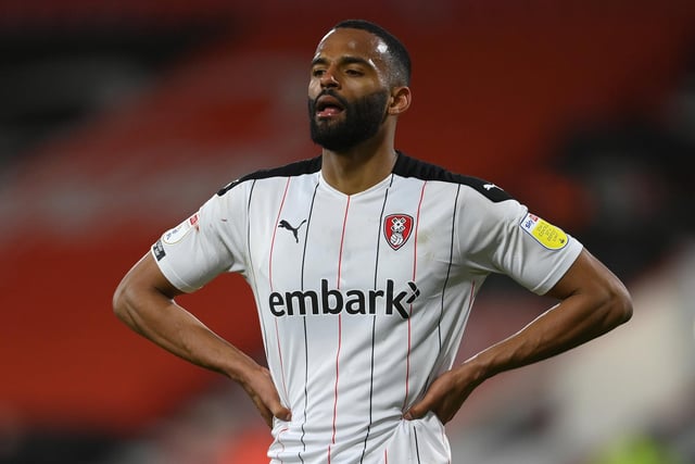 The 28-year-old has captained Rotherham on four ocassions this season but is yet to pen a new deal at the New York Stadium. Ihiekwe has kept six clean sheets this term when called into the team. (Photo by Mike Hewitt/Getty Images)