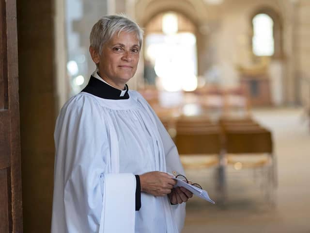 The Rev Jenn Camirand, curate, St Alban's, West Leigh