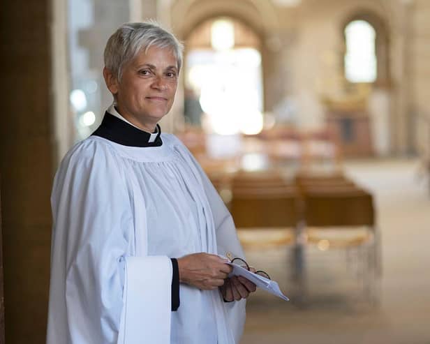 The Rev Jenn Camirand, curate, St Alban's, West Leigh