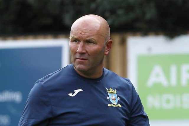 Former Baffins Milton Rovers manager Steve Leigh is the new first team coach at Horndean. Picture: Chris Moorhouse