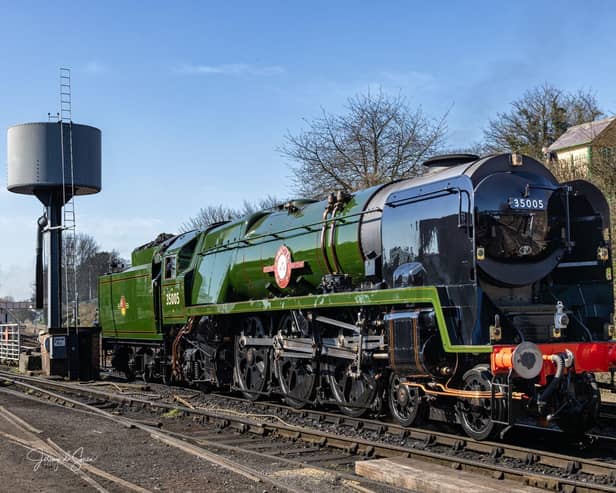Merchant Navy Class Bulleid Pacific No. 35005 Canadian Pacific