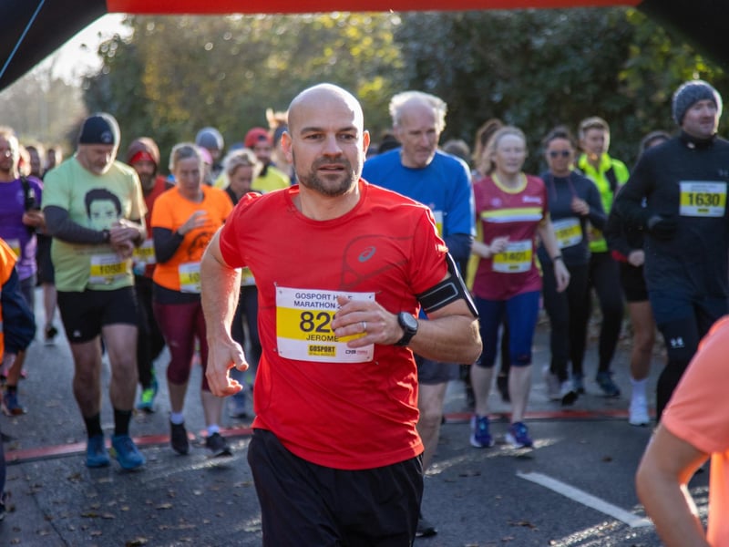 Thousands arrived in Gosport on Sunday morning for the Gosport Half Marathon, complete with childrens fun runs.Pictured - General Action from the Half MarathonPhotos by Alex Shute