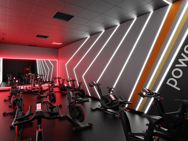 The first glimpse inside the new 24 hour Snap Fitness gym in Market Quay, Fareham.