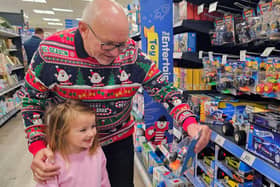 Portsmouth stores are holding a collection for new and unwrapped toys that local good causes can distribute to local children for Christmas.