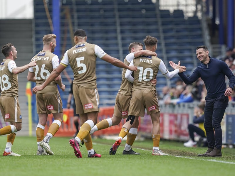 The midfielder's availability would've piqued the interest of Pompey fans after his stunning final-day goal at Fratton Park. Set-piece specialist has previously been pursued by Danny Cowley.