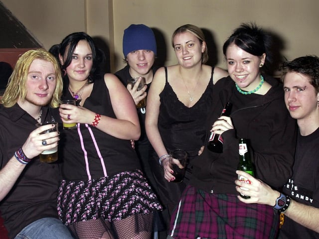 Revellers having a good time at Subversion in Club EQ, Granada Road, Southsea - (040259-0011)
