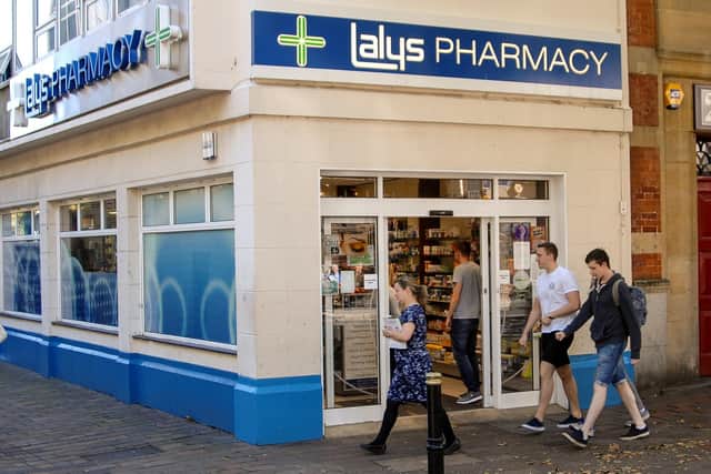 Lalys Pharmacy in Guildhall Walk is among the community chemists to have been shortlisted as part of the first high street stores to offer the coronavirus vaccine to the public.