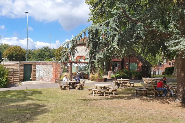 The Society of St James' Café in the Park, in Victoria Park, has a rating of 4.7 out of five from 156 reviews on Google.