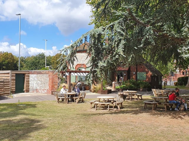 The Society of St James' Café in the Park, in Victoria Park, has a rating of 4.7 out of five from 156 reviews on Google.