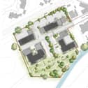 A map of the development in Palk Road
