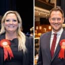 Amanda Martin MP and Stephen Morgan MP