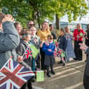The Duke of Edinburgh visiting the the Portsmouth Down Syndrome Association to open their new centre.  Picture: Steve Reid Blitz Photography
