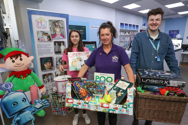 Hannah's Appeal and O2 in Havant are collaborating to launch a toy and game collection drive to support children with cancer. Picture: Stuart Martin (220421-7042)