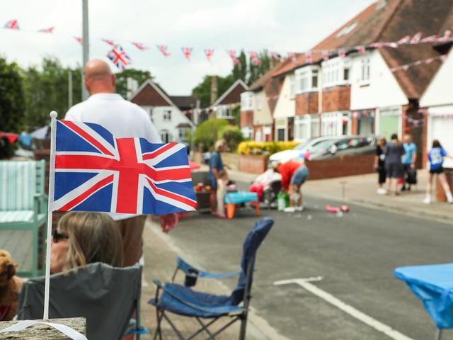 Mulberry Avenue's VE Day street party celebrations on Saturday, May 3, 2025.