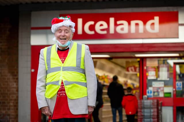 Mike Shaw at Iceland in Waterlooville
Picture: Habibur Rahman