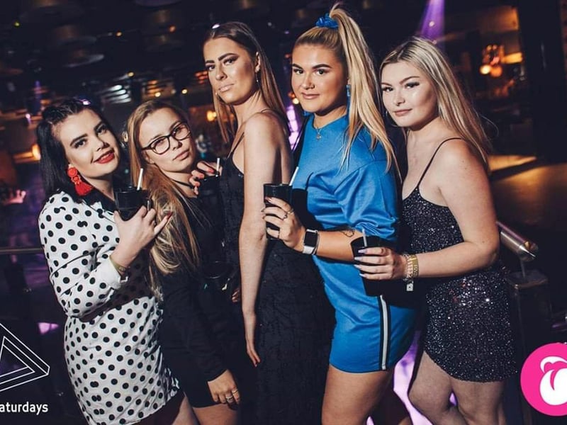 Clubbers at Face on the floor in Pryzm in 2019.